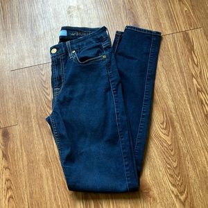 7 For All Mankind B(air) stretchy skinny jeans